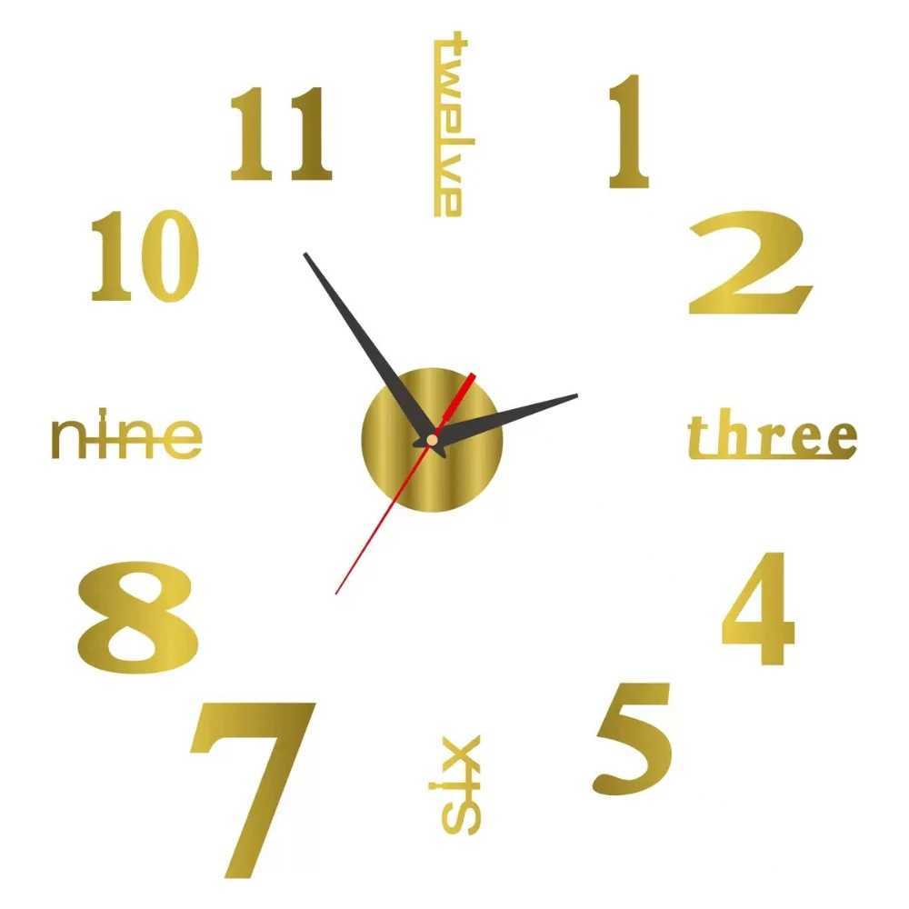 Glowing Wall Clock Minimalist Style for Home Decor Easy Installation Clear Display Peaceful Nighttime Viewing D260318