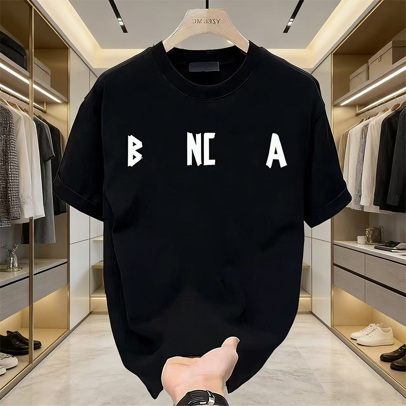 Designer Brand Tees T Shirts Top Quality Pure Cotton Short Sleeve Shirt Simple Letter Printed Summer Casual Men Clothing Size S-XXXXXL