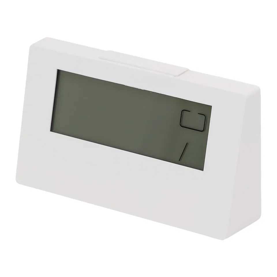 1pcs LED Thermometer Digital Electronic Alarm Clock With Backlight Thermo-Hygrometer Temperature Humidity Meter Weather Station D260318