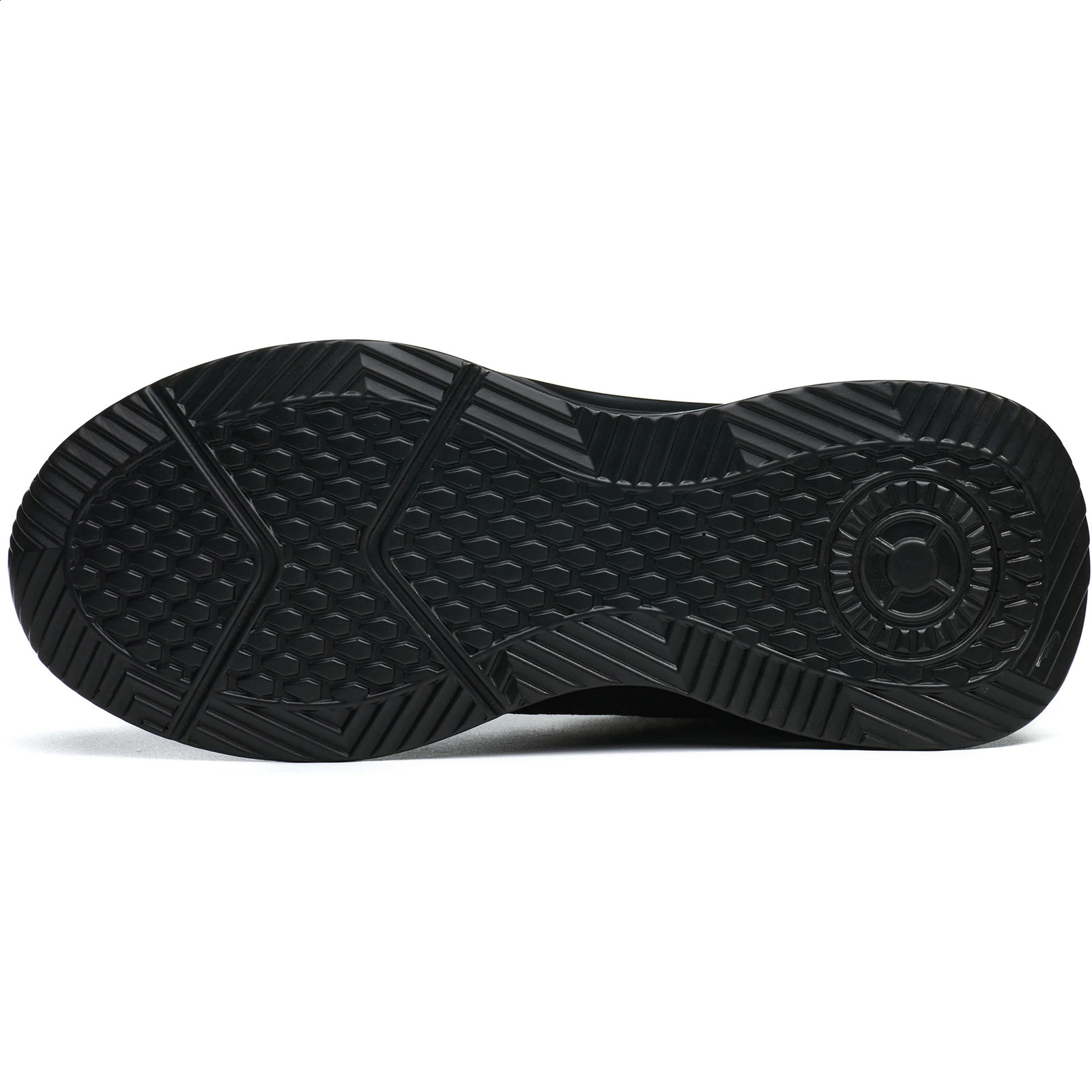 Mens Safety Shoes Anti-impact Lightweight Breathable Plastic Cap Toe Work Shoes Fashionable Button for Men 260318
