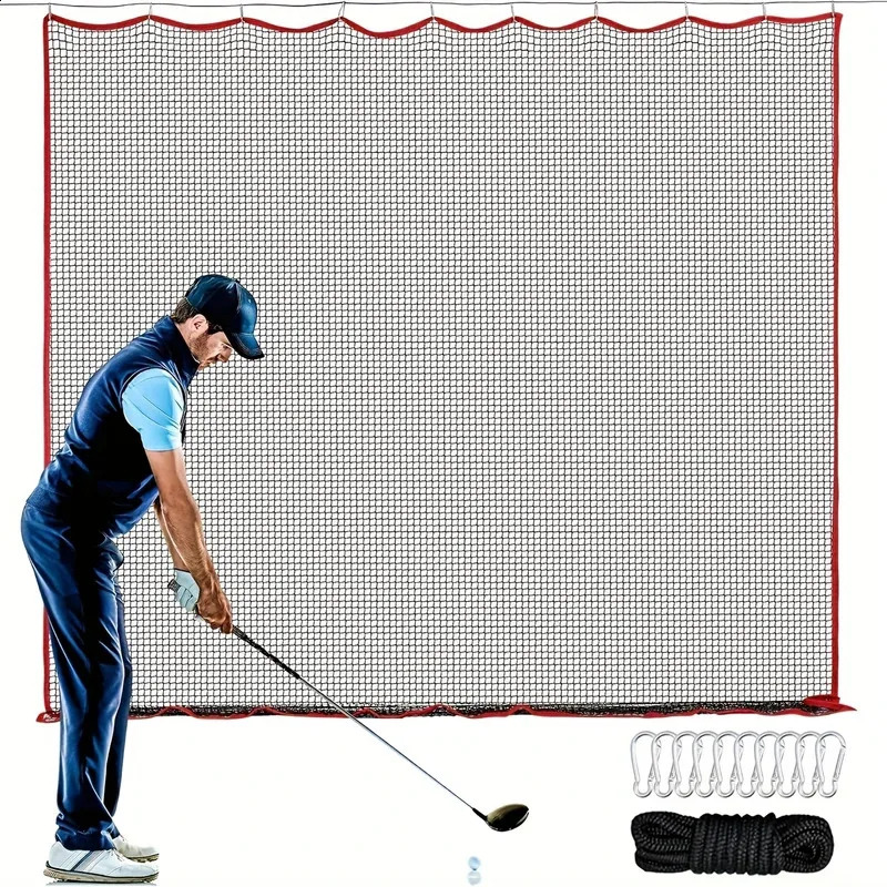 Golf Net10x10Foot Practice Net and Sports NetHigh Impact Hitting Barrier NetHeavy Duty Ball 260317