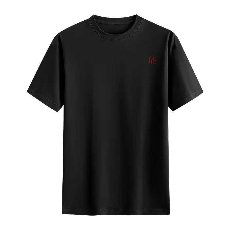 CH Letter Printed Short Sleeved T-shirt High-quality Pure Cotton 2025 New Classic Brand Short Sleeved T-shirt for Men and WomenT260317