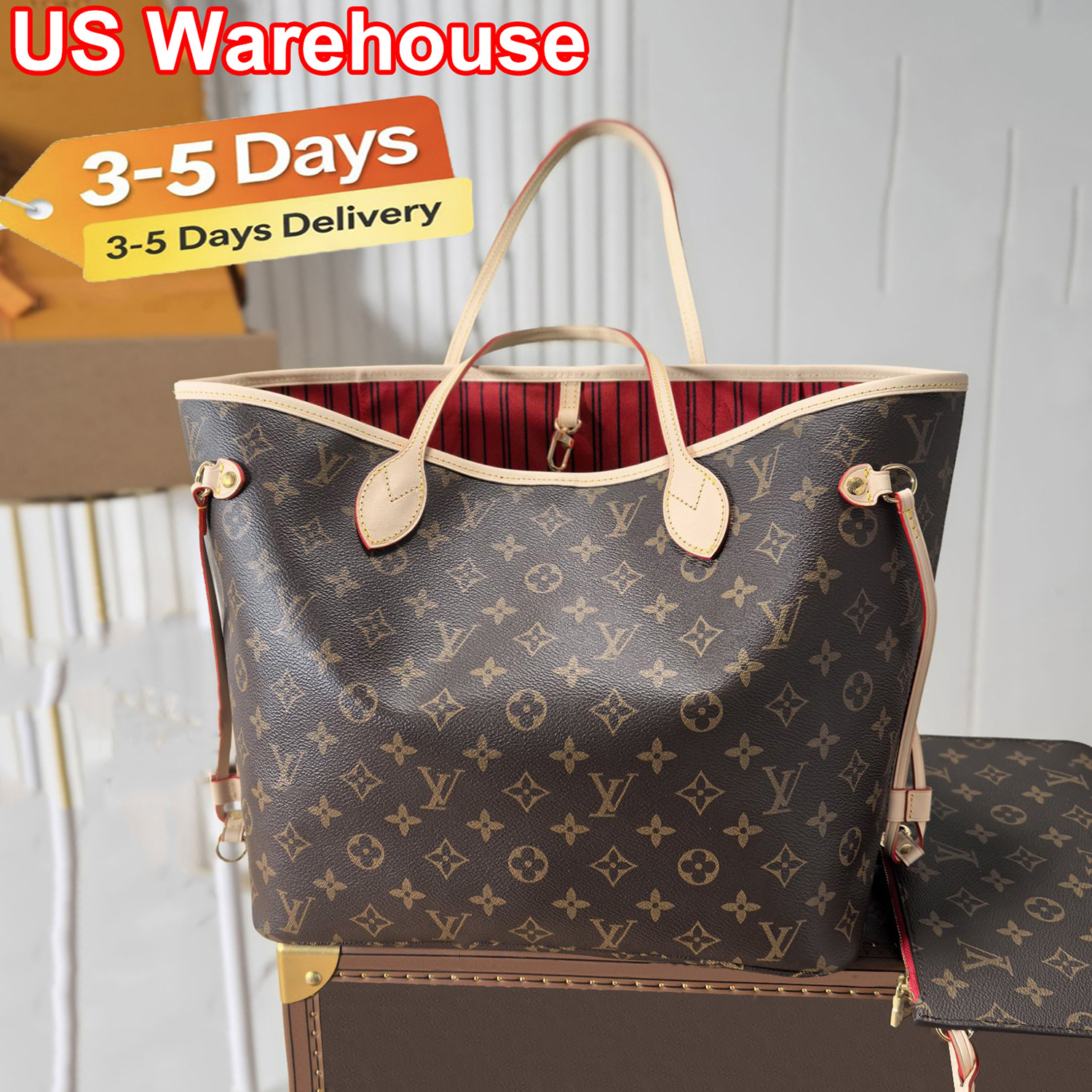Designer Bags louis vuitons bag Luxury Bags Shoulder Bags Tote Bags Wallets neverfu11tote Tote Bag Letter PrintCrossbody Bag Fashion Handbags Large Tote Bags purse
