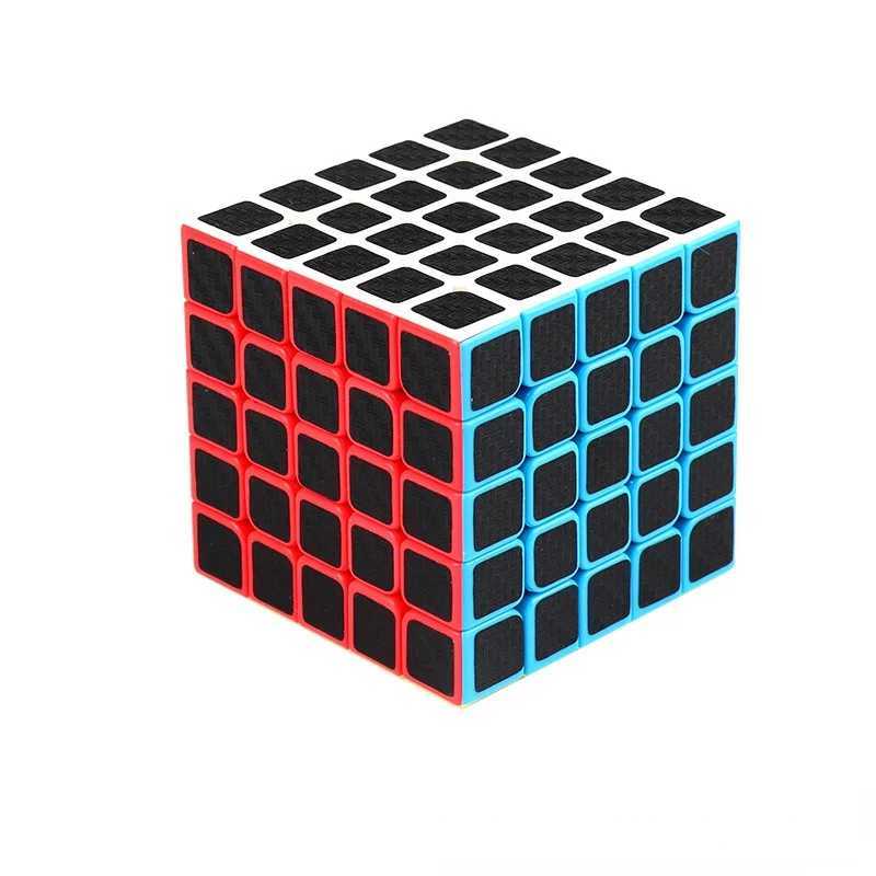 Moyu Meilong 3x3x3 4x4x4 Professional Magic Cube Carbon Fiber Sticker Speed Cube Square Puzzle Educational Toys for Children H260314
