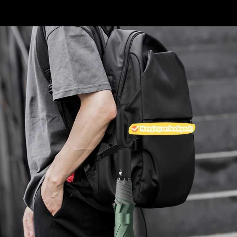 High end two fold loop buckle hook for mens automatic folding oversized Japanese and Korean style umbrellas H260318 - view 5