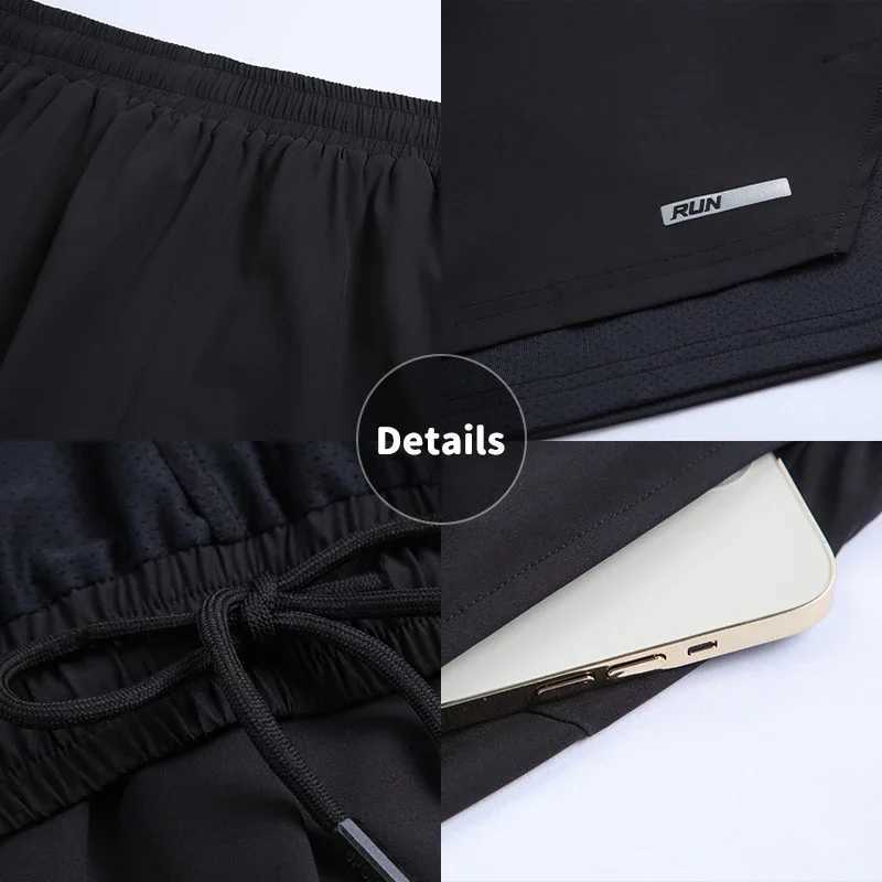 Men Sport Shorts Summer Sportswear Beach Jogging Short Pants Training Men Basketball Clothing Gym Fitness Running Shorts Y35 M260318