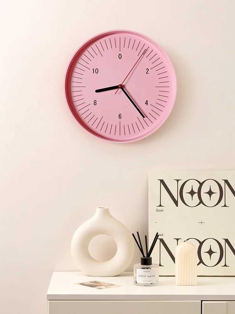 EpeiusHomeHousewear Furnishings dopamine roundness Wall-mounted clock D260318