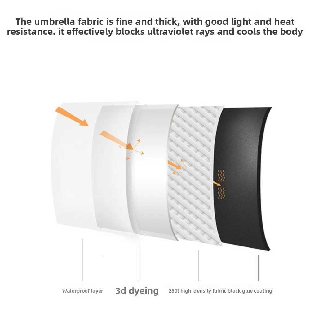 Ultraviolet Protection Pocket Rain Umbrella Folding Ultralight Pocket Parasol Mini Wind Resistant Sun Shade Umbrella Summer H260318 - view 6
