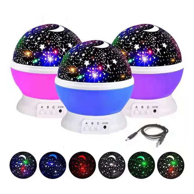 LED Galaxy Projector 360 Rotating - Starry Sky Night Light with Nebula Effect Perfect Christmas Gift for Kids Bedroom Decor H260318