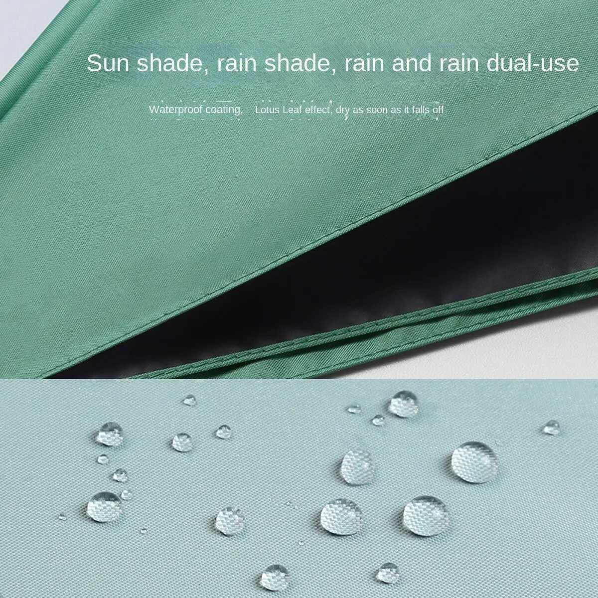 Capsule Umbrella Small and Portable Solid Color Sunshade for Women and Rain Dual Use Protection H260318 - view 6