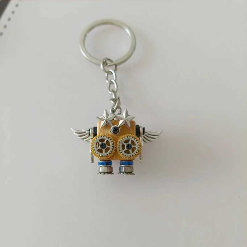 Personalized Car Chain Keychain Bag Decoration Robot Steampunk Style Accessories H260318 - view 4