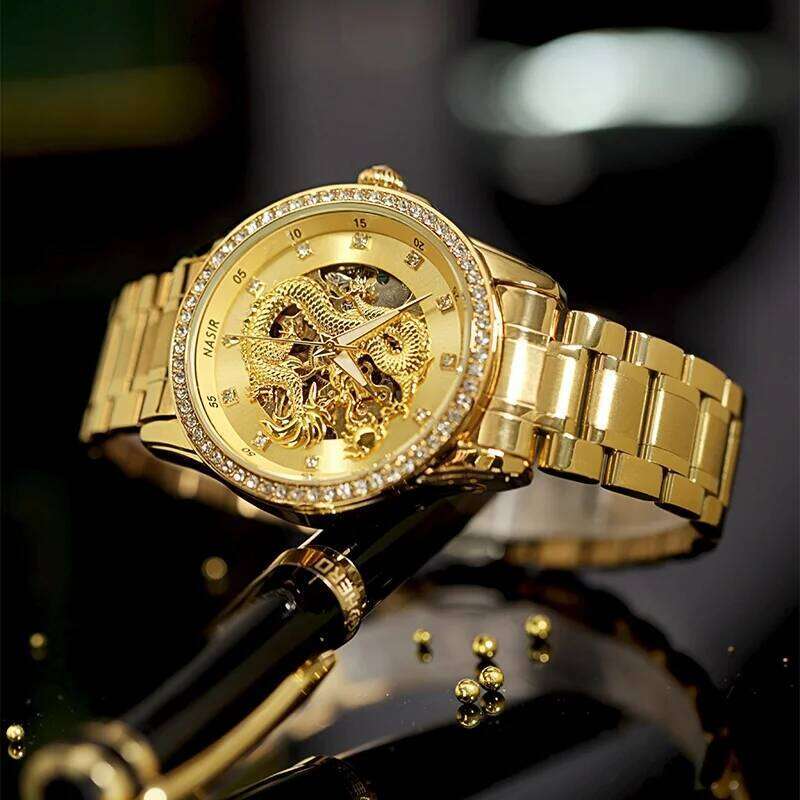 CILOA Business Round Hollow Fully Automatic Authentic Sports Men's Mechanical Watch