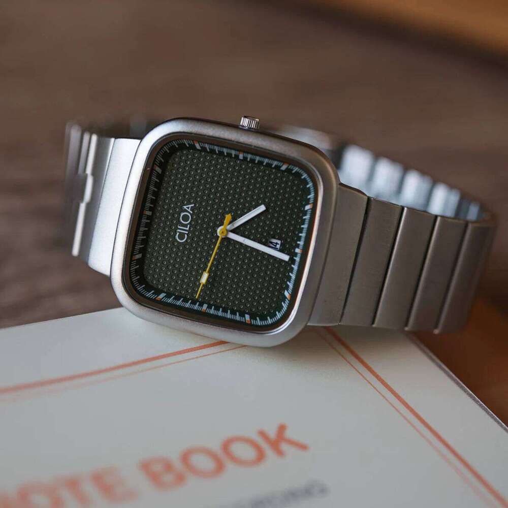 CILOA New Men's Square Watch - Stylish, Elegant & Business Casual