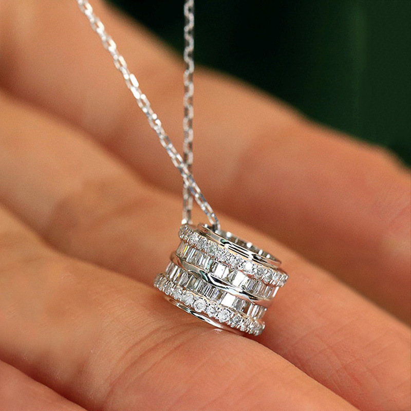 Luxury Brand Designer Jewelry Luxury Brand Designer Jewelry 2025 Summer European And American Light Luxury Elegant Necklace For Women, Versatile Fashi