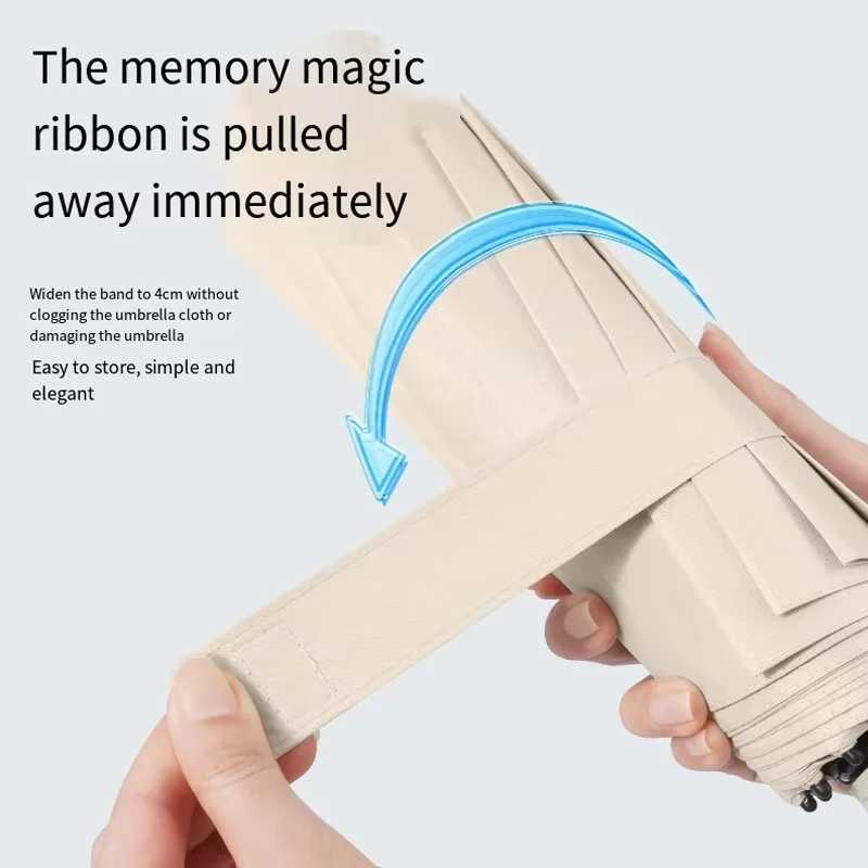 Folding Automatic Umbrella 125cm Large Size Reinforced Version Sturdy Windproof UV Shield Portable Suitable for Going Out H260318 - view 6