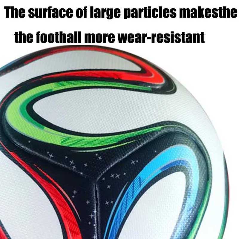 Football for Men and Women 2014 Match Size 5 Pu Adult Futebol Outdoor Sports Training Ball Professional Thickened Team Soccer M260318