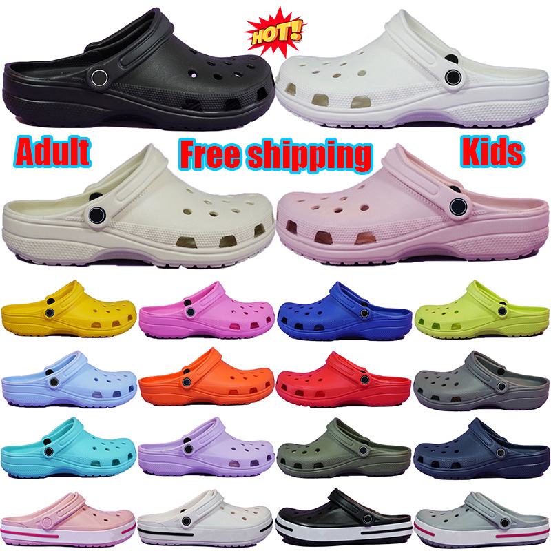 Free Shipping Designer croc classics sandal slipper sliders heels for shoes men sandals slide pantoufle mens womens slippers sandles platform luxury crocsslipper