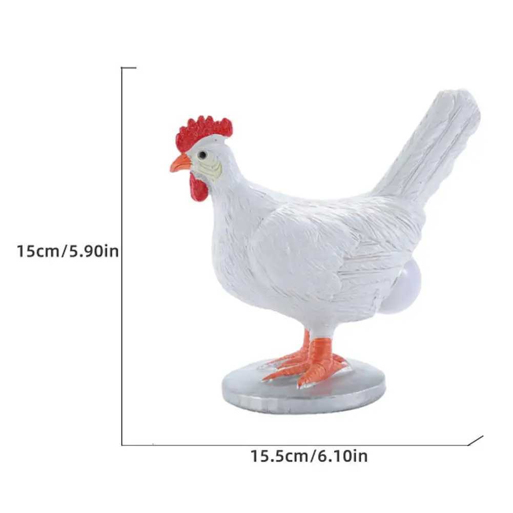 Funny Chicken LED Night Light Simulated Animal Funny Easter Home Decor Easter Novelty Party Ornaments Chick Lamp Childrens Gift H260318