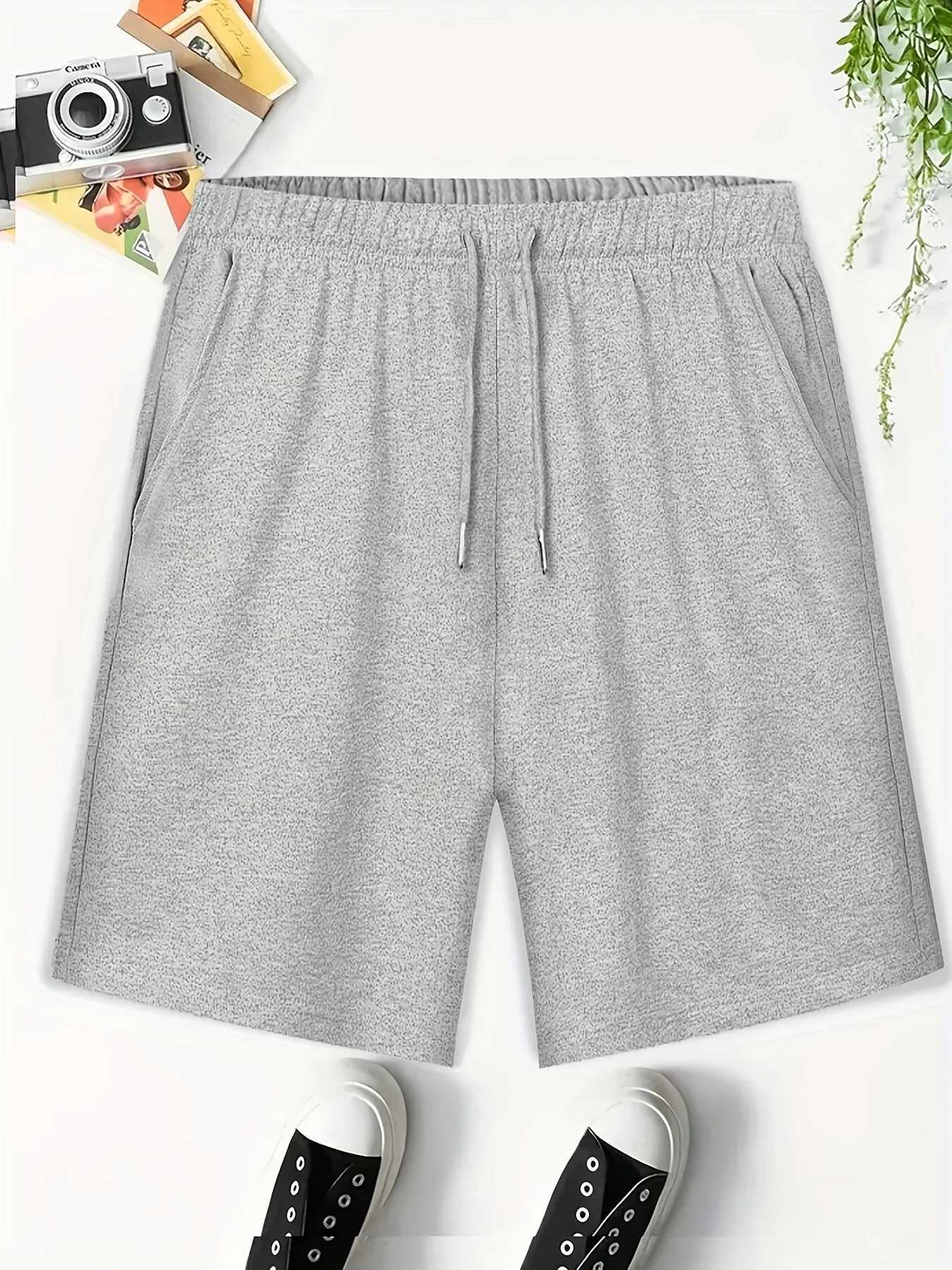 American Retro Mens Plus Size Sports Casual Shorts Summer New Mens and Womens Casual Streetwear Fashion M260318