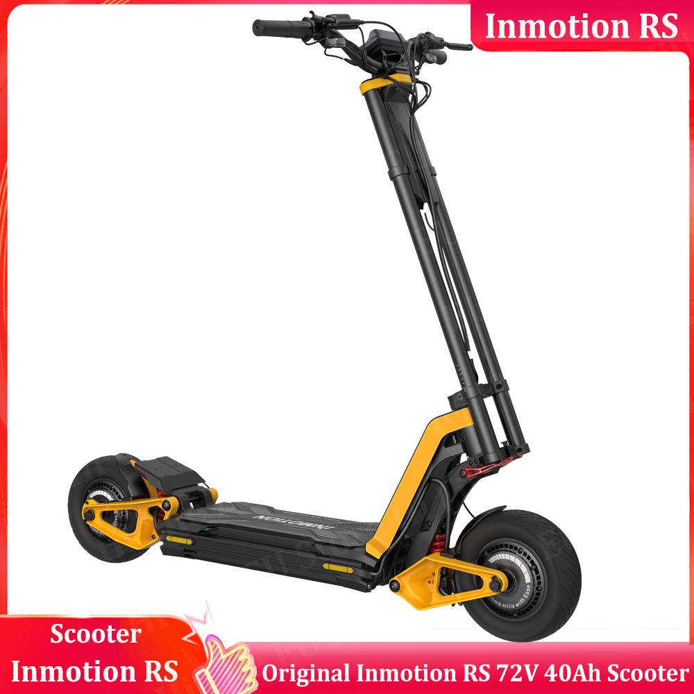 2026 In Stock Inmotion RS 72V 40Ah Adjustable Suspension Top 100Km/h Peak Power 2x4200W Motor Smart Electric Scooter
