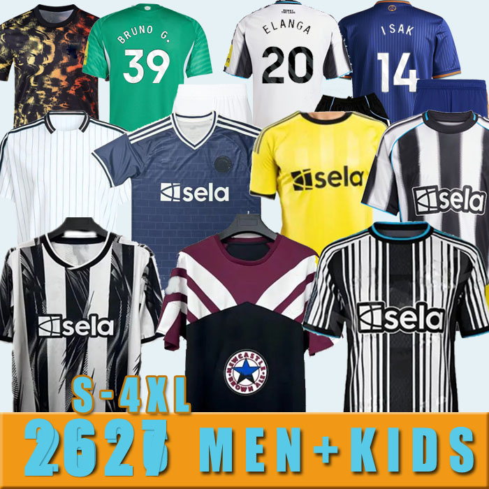 2026 2027 S-4XL Woltemade WISSA newcastl e soccer jerseys Elanga CARABAO CUP FINAL burn BARNES BRUNO G. Gordon MURPHY TONALI Football Shirt Home THIAW fans Player