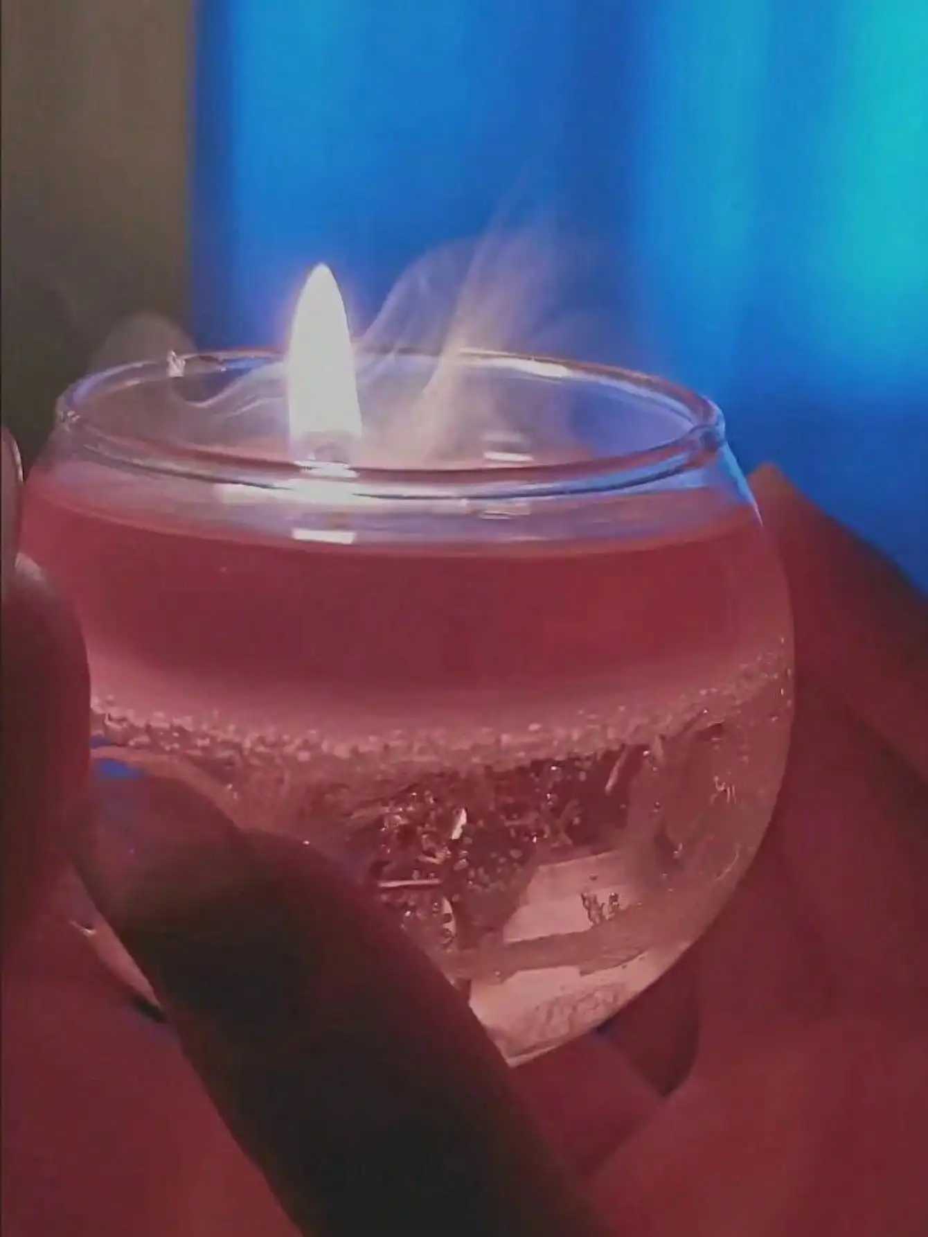 1pc Floating Preserved Flower Scented Candle Creative Ornament Crystal Jelly Candle For Birthdays Weddings New Year Gifts D260318