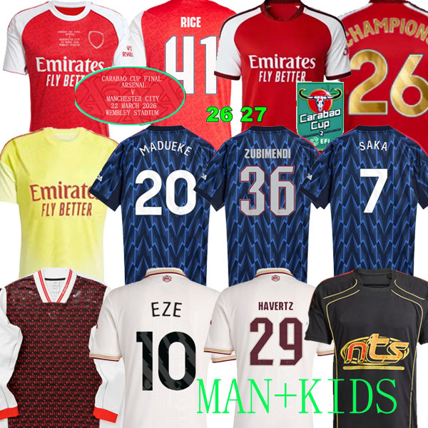 26 27 Arsenaljersey kit Arsenally jersey football tops Soccer Jerseys vintage SAKA GYOKERES EZE ODEGAARD RICE MADUEKE MARTINELLI BERGKAMP HENRY retro kids Shirt