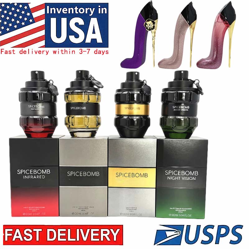 Fast Shipping To US Man Cologne Men Perfumes Fragrance EDP Long Lasting Fragrance Body Air Freshener Perfume