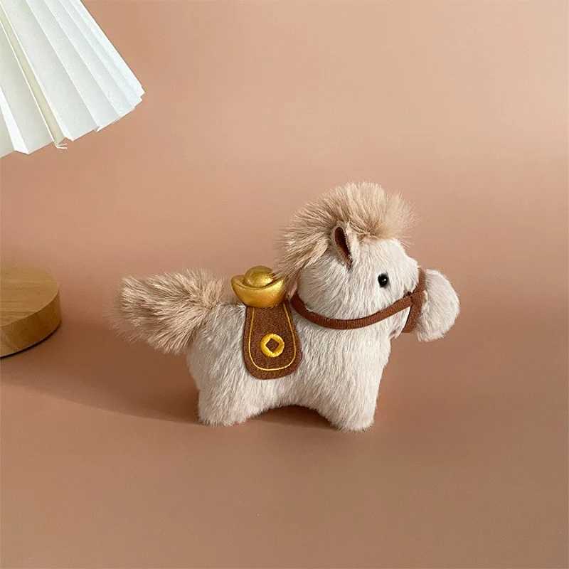 Cute Zodiac Pony Doll Plush Yuan BMW Doll Bag Keychain Pendant Instant Money Pony Pendant Can Be Gave As A Gift H260318 - view 5