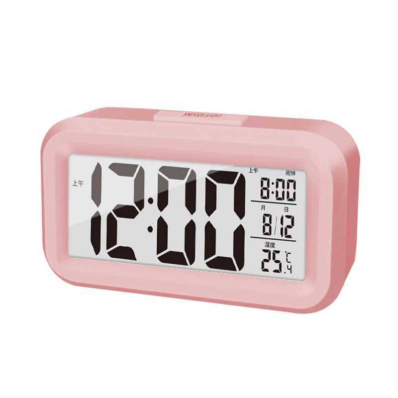 Digital Alarm Clock Student-specific Bedside Desk Smart Digital Hour Clock Multi-functional Mini Electronic Alarm Clock D260318