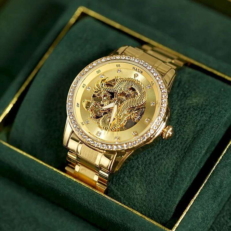 CILOA Business Round Hollow Fully Automatic Authentic Sports Men's Mechanical Watch