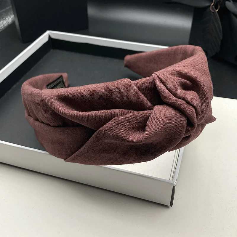 Retro hair clip headband for women new high skull top adult hair tie headband with wide edge compression headband H260319