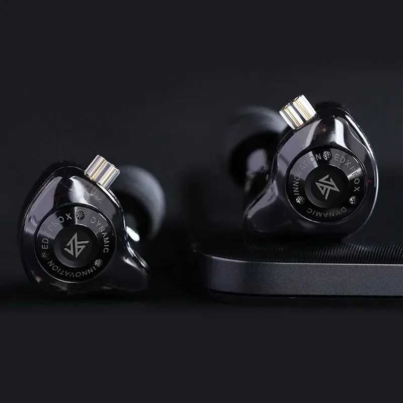 KZ EDX PRO X Dynamic Drive Earphone HIFI Bass Earbud Sport Music Cancelling Headsets 2PIN Cable KZ ZSTX ZSN PRO X EDC EDA ZVX D260319
