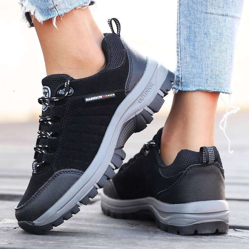 Men's Spring and Autumn New Ankle Outdoor Hiking Boots Sports Hombres Botas Anti Slip Work Low Cut Mountaineering Shoes