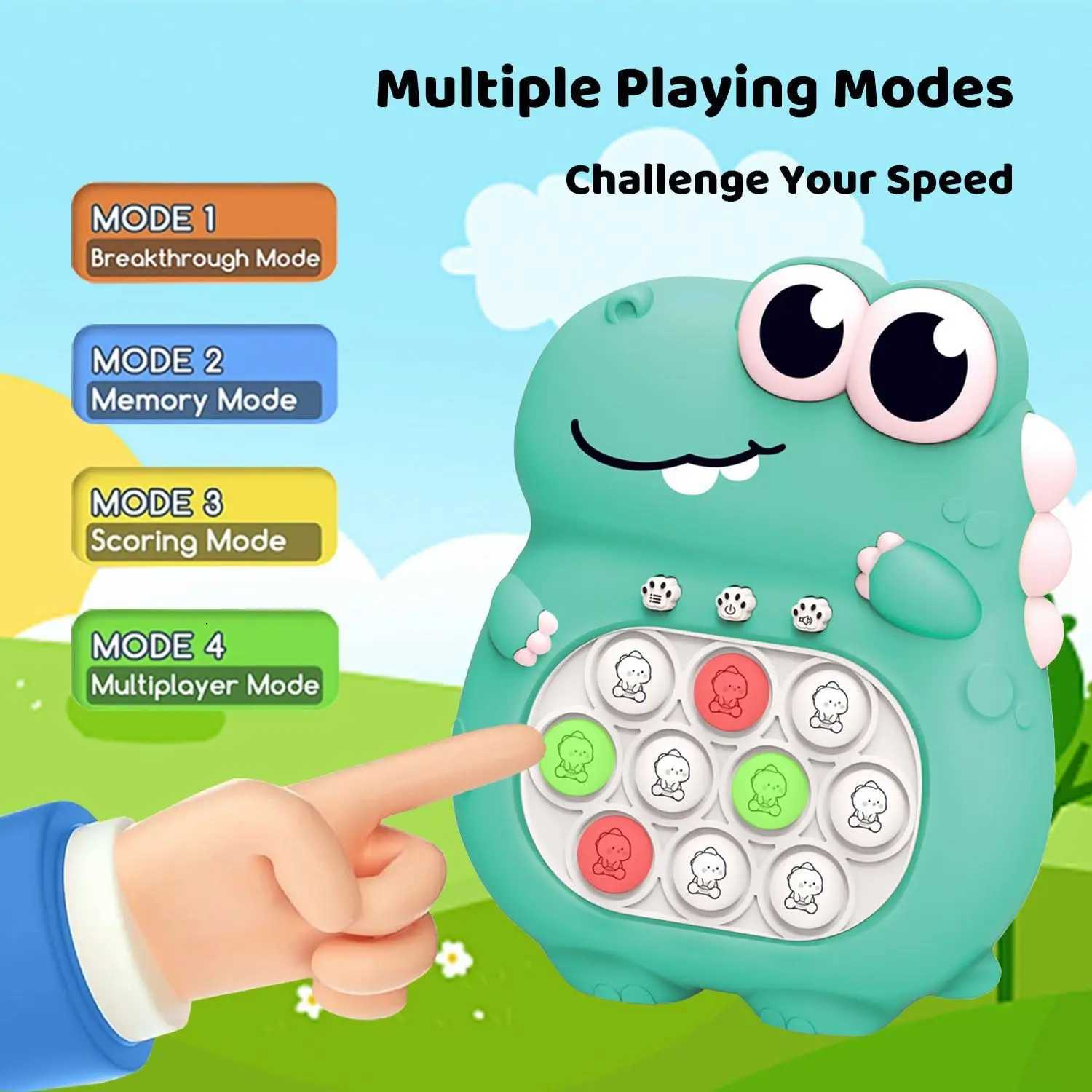 Quickly Pop Push Fidget Toys for Children Aged 3-12 To Play Puzzle Games with Sensory Toys for Relaxation and Stress Relief gift Y260319