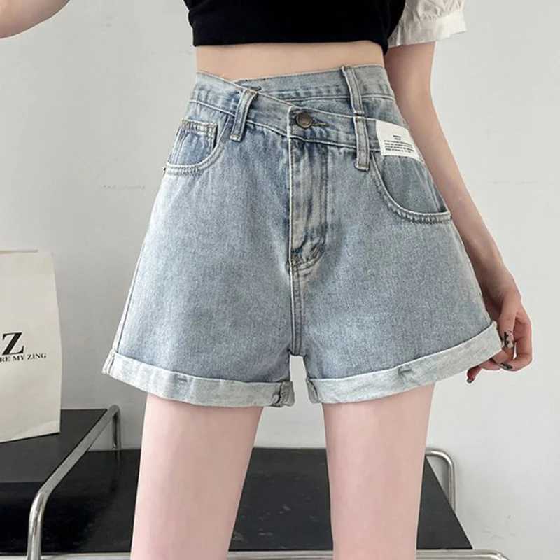 2026 Korean Casual Summer Women Thin Jeans Lady Fashion High Waist Denim Shorts Hot Sale Girls Slim Fit Short Pants M260319
