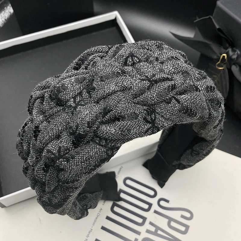 Original woven hair clip womens high skull headband versatile for outdoor wear headband face wash headband H260319