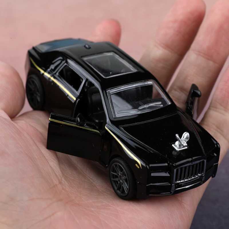 bagged143 Rolls-Royce Phantom Alloy Model Car Simulated vehicle children alloy car boys toy model car ornaments Y260319