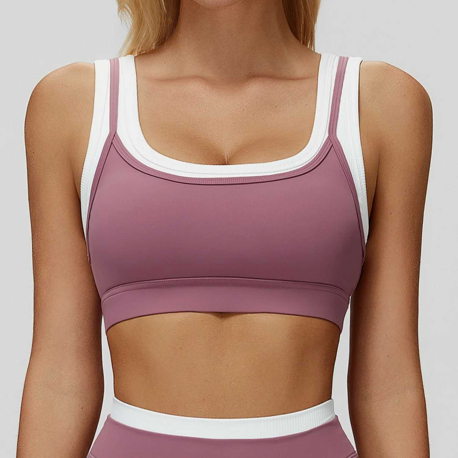 Yoga Underwear Women Sports Bra Breathable Shock Proof Gym Workout Fitness Push up Top Yoga Running Active Sportswear Vest Bra Z20260319