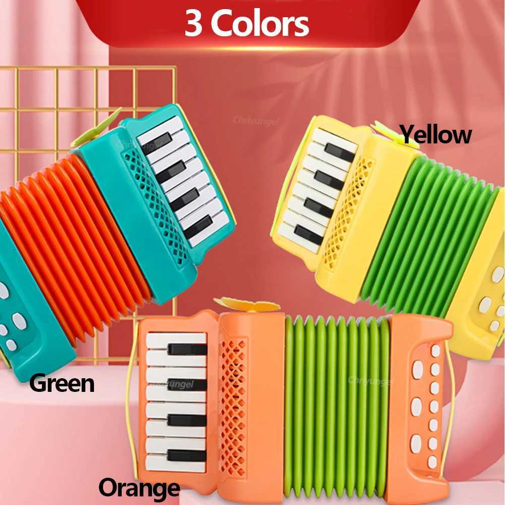 Accordion Toy for Kid Piano Musical Indoor and Outdoor Playing Musical Instrument Educational Toys Gifts for Toddlers Boys Girls Y260319