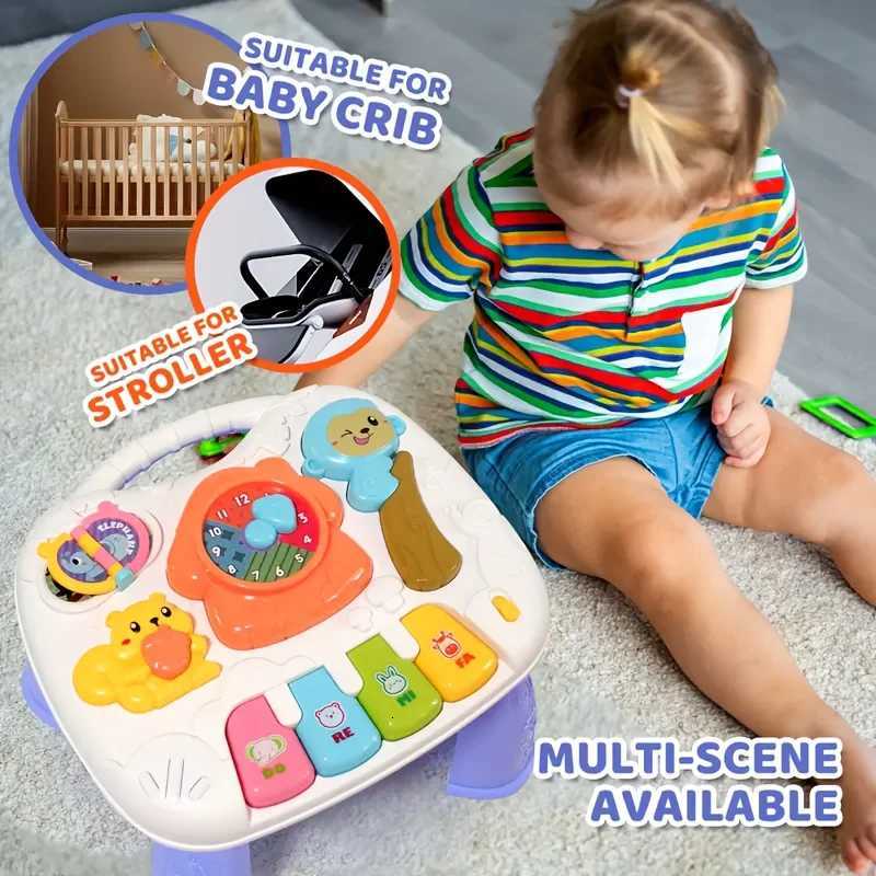 Baby Multifunctional Game Table Animal Sound Learning Piano Keys Cognitive Development Toy Parent Interaction Must-have Y260319