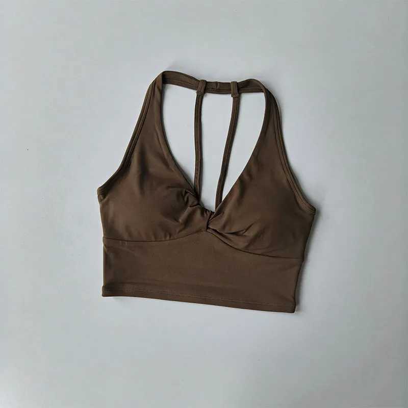 Sports Bra Vest Womens Breathable Quick-Drying Push-Up Shockproof Yoga Bra Pilates Fitness Training Running Back Beauty Tops Z20260319