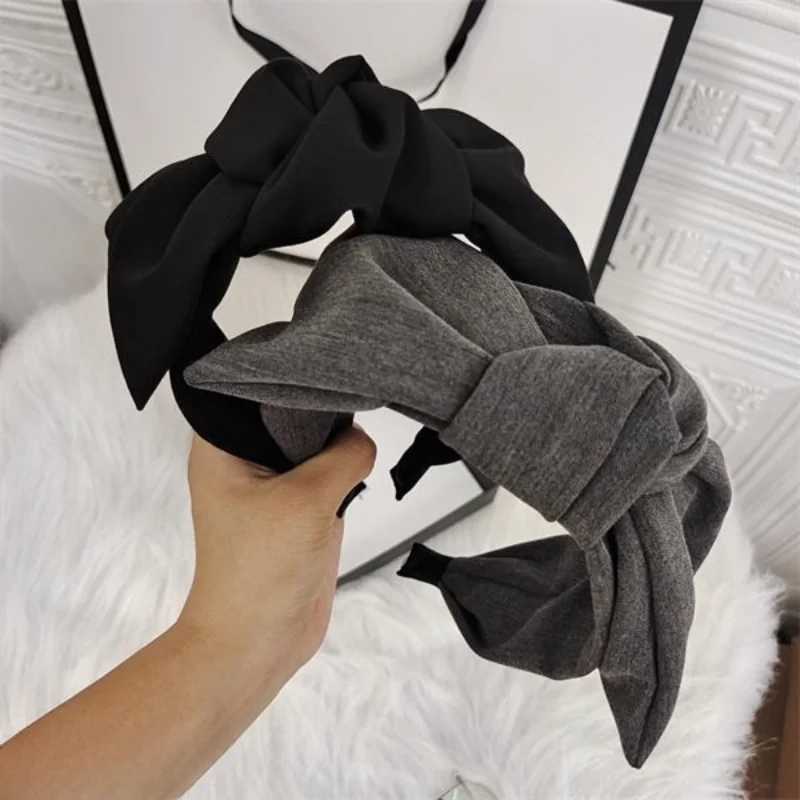 Vintage Wide-Brimmed Hair Clip Bow Headbands with Hair Pins And Clips Set Elegant Hair Accessories for Women H260319