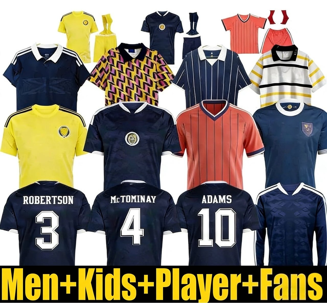 2026 World Cup Scotland Soccer Jerseys ROBERTSON McTominay McGREGOR SHANKLAND MCGREGOR Football Shirt Homemaillot de Foot men kids kits unifrom pink WOMEN 150TH