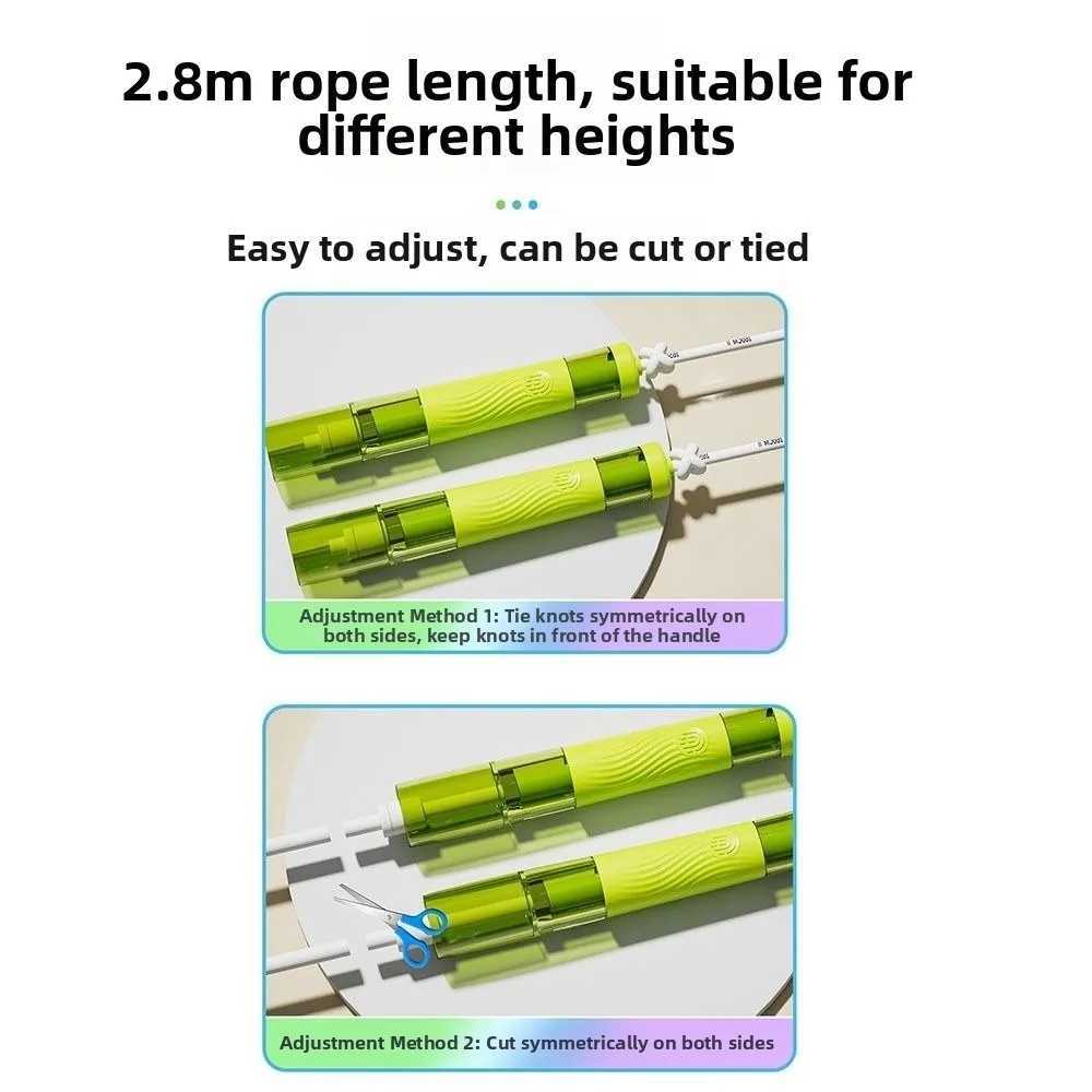Useful Anti-Skid Speed Skipping Rope Double Bearing Weight Loss Jump Rope Segmented Workout Gym Sports Rope Children Sports M260319