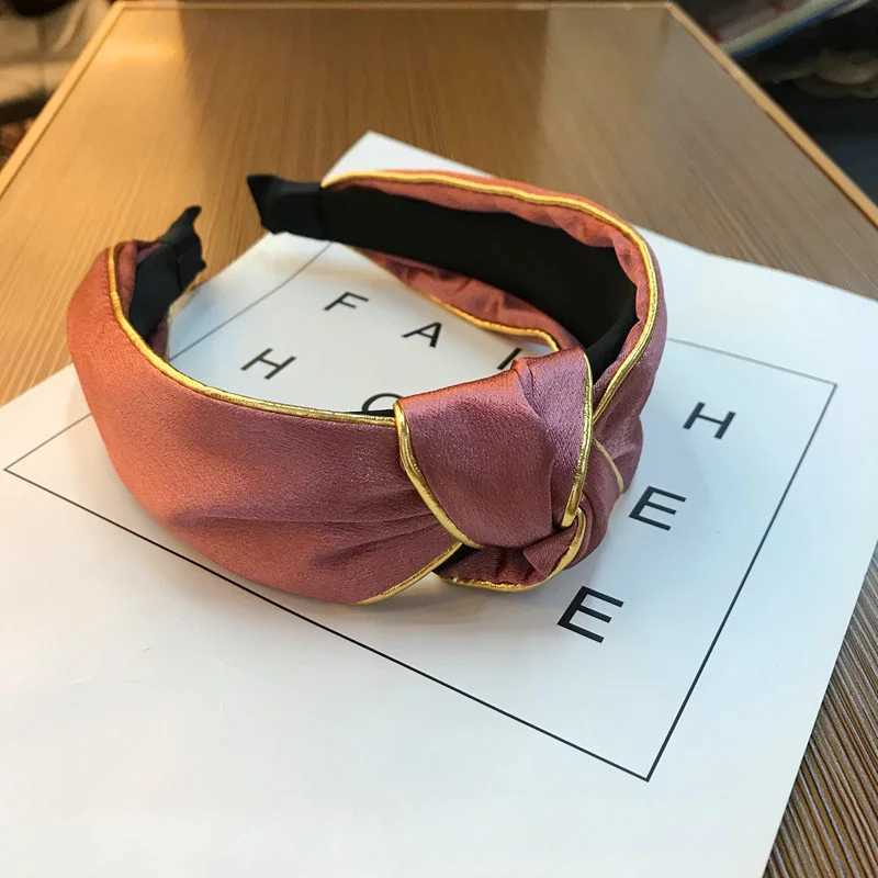 Solid Knot Headbands For Women Girls Wide Side Hairbands Hair Hoop Fashion Hair bands Female Head Bands Hair Accessories H260319