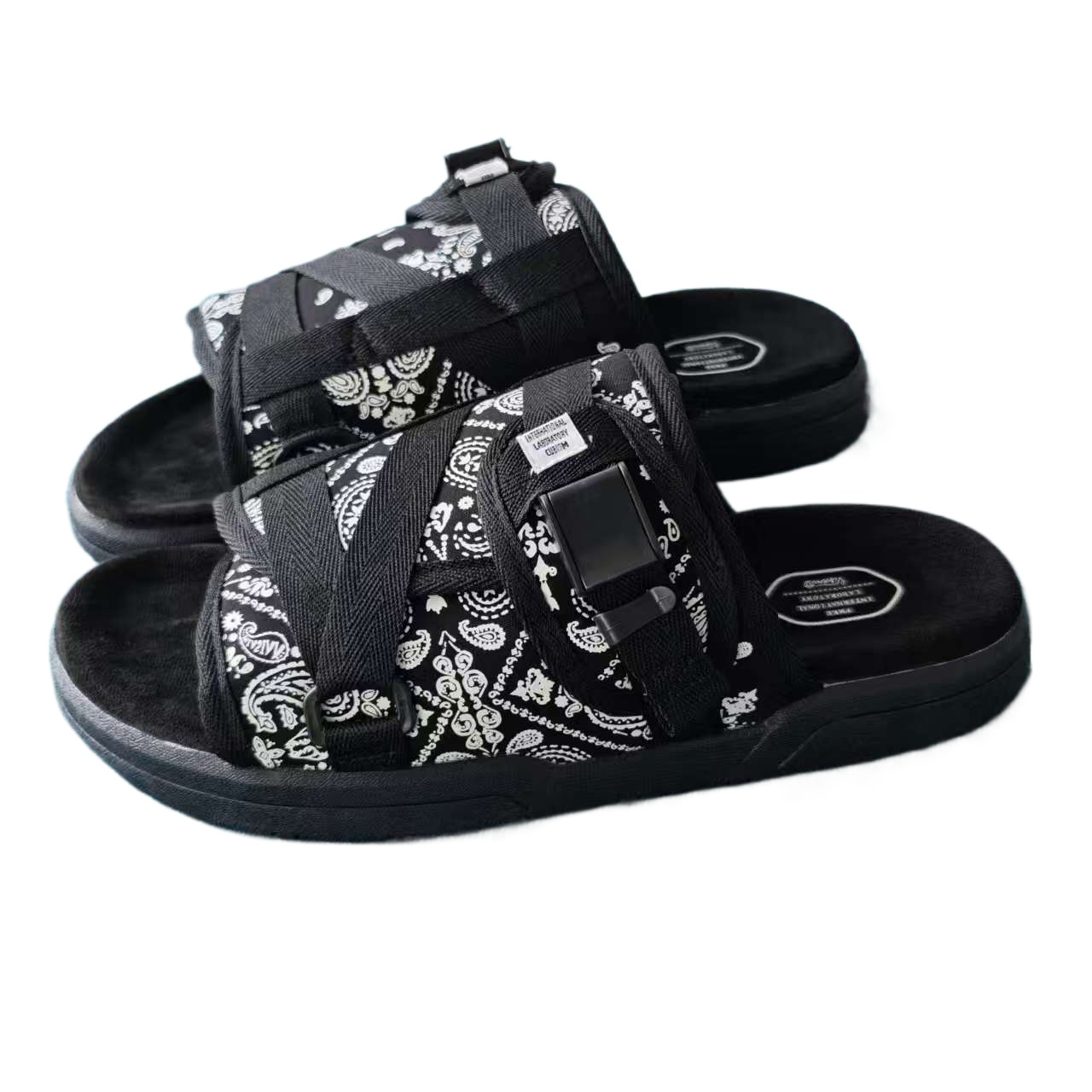 Stylish Slide Flip Flops Men Slides Femme Casual Sandals Cozy Unisex Summer Beach Fashion Shoes Flat Slipper Gothic
