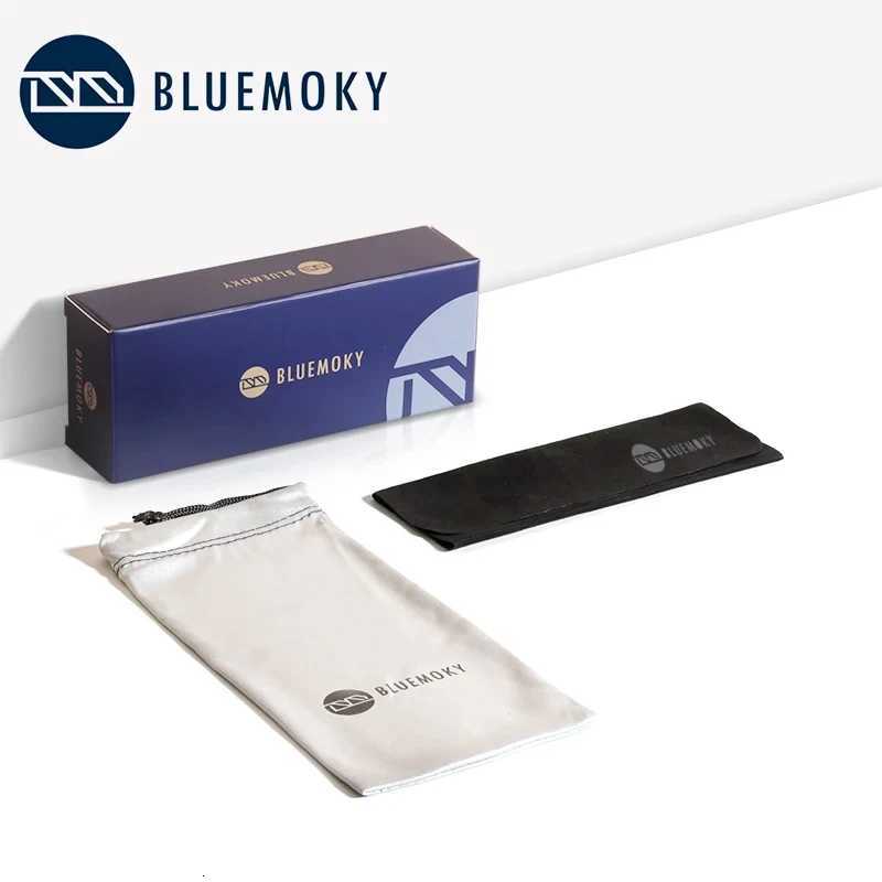 BLUEMOKY New Popular Polarized Prescription Sunglasses For Unisex UV400 Protection Metal Oval Progressive Optical Sun Glasses H260319 - view 7