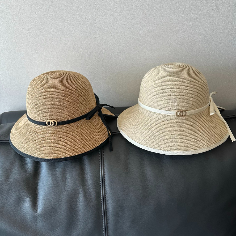 Bucket Hat Designer Women Beach Hats Women Cap Designers Wide Brim Woven Grass Fisherman Chapeau Breathable Sunscreen Large Brim Vacation