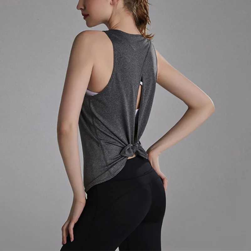 Summer Round Neck Fitness Suit Quick-drying Womens Sports Sleeveless I-vesselves Running and Jumping Casual Hoodie Shirt Z20260319